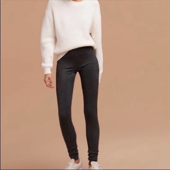 NWT Arizona Wilfred Free Suede‎ Daria Pants - Picture 1 of 11